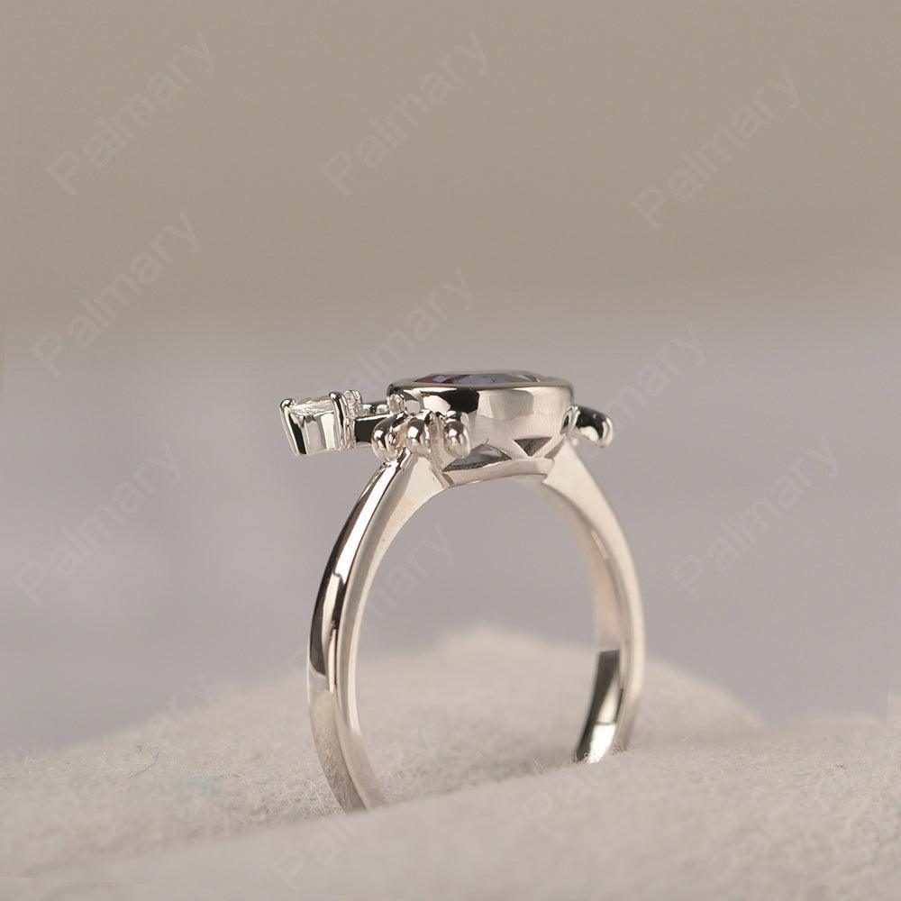 Oval Cut Alexandrite Crab Rings - Palmary