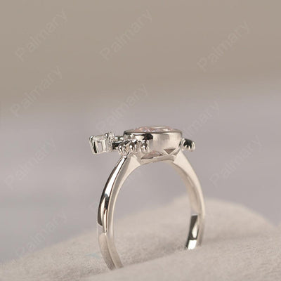 Oval Cut Cubic Zirconia Crab Rings - Palmary