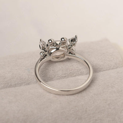 Oval Cut Rose Quartz Crab Rings - Palmary
