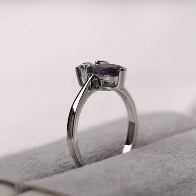 Oval Cut Alexandrite Bee Ring - Palmary
