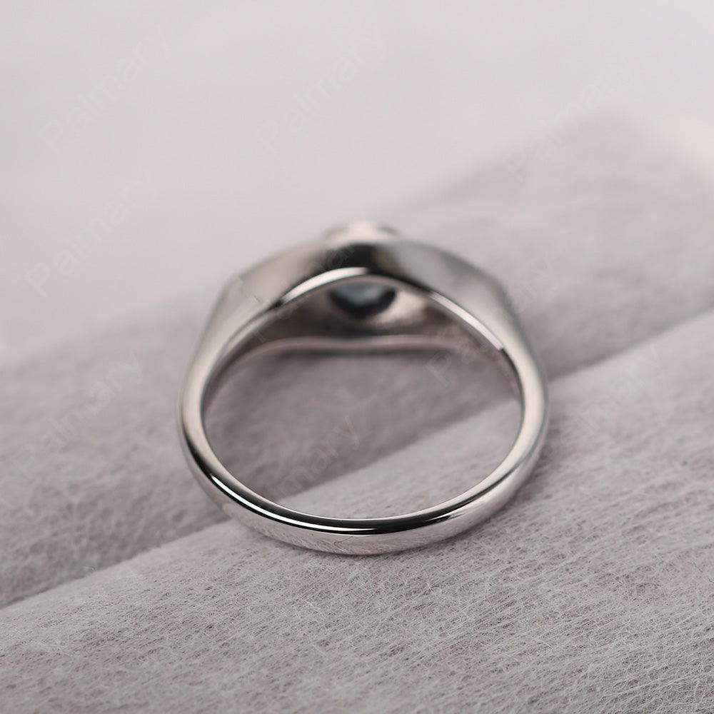 Bezel Setting Alexandrite Eye Ring - Palmary