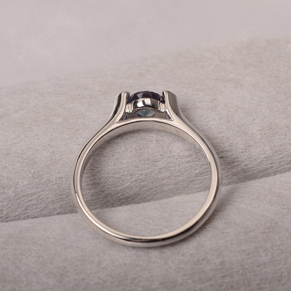 Cute Alexandrite Solitaire Ring - Palmary