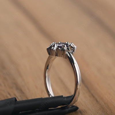 Unique Alexandrite Engagement Ring - Palmary
