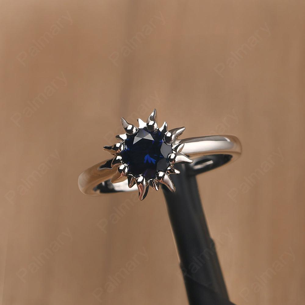 Unique Sapphire Engagement Ring - Palmary