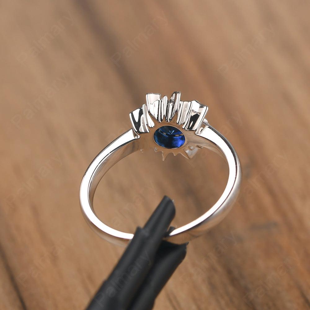 Unique Sapphire Engagement Ring - Palmary