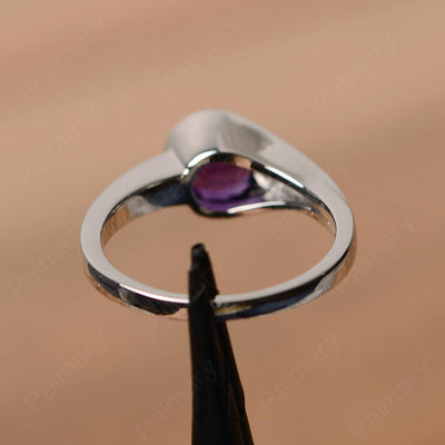 Brilliant Cut Vintage Amethyst Rings - Palmary