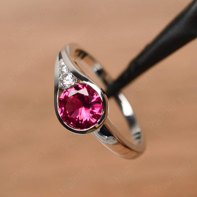 Brilliant Cut Vintage Ruby Rings - Palmary