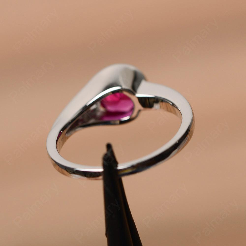 Brilliant Cut Vintage Ruby Rings - Palmary