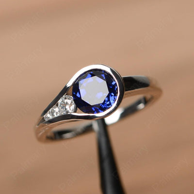 Brilliant Cut Vintage Sapphire Rings - Palmary