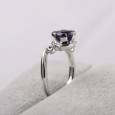 Vintage Amethyst Engagement Ring - Palmary