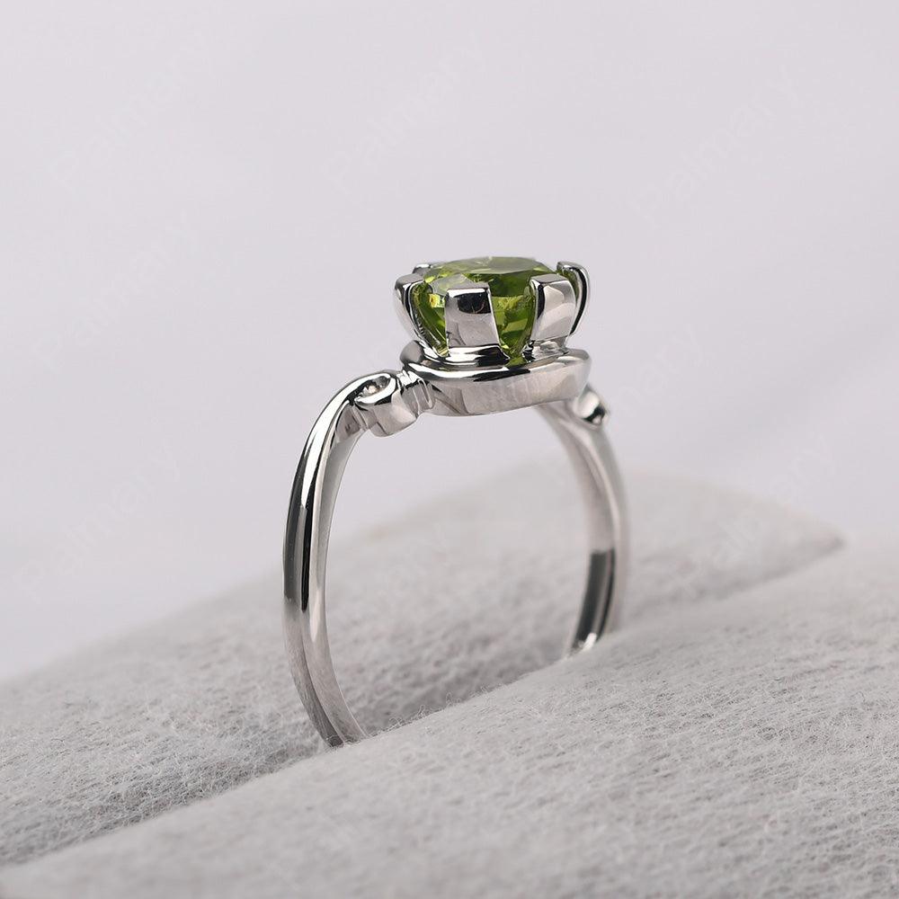Vintage Peridot Engagement Ring - Palmary