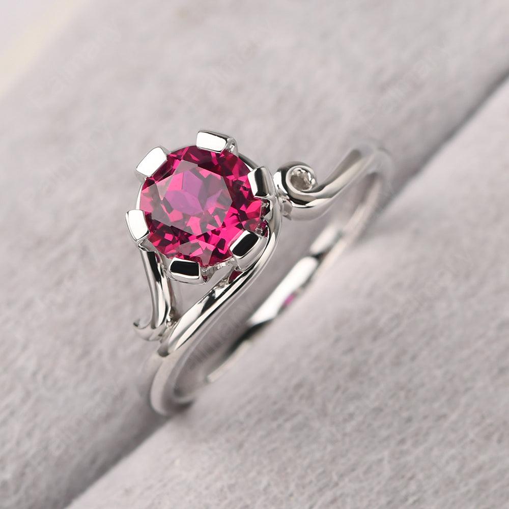 Vintage Ruby Engagement Ring - Palmary