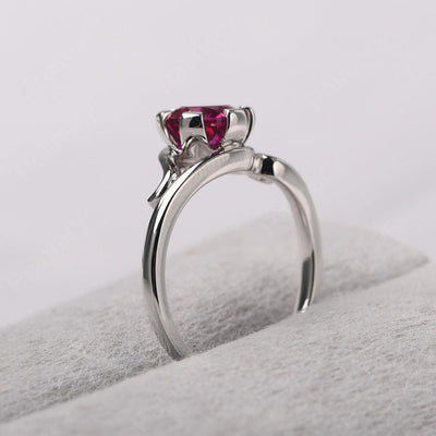 Vintage Ruby Engagement Ring - Palmary