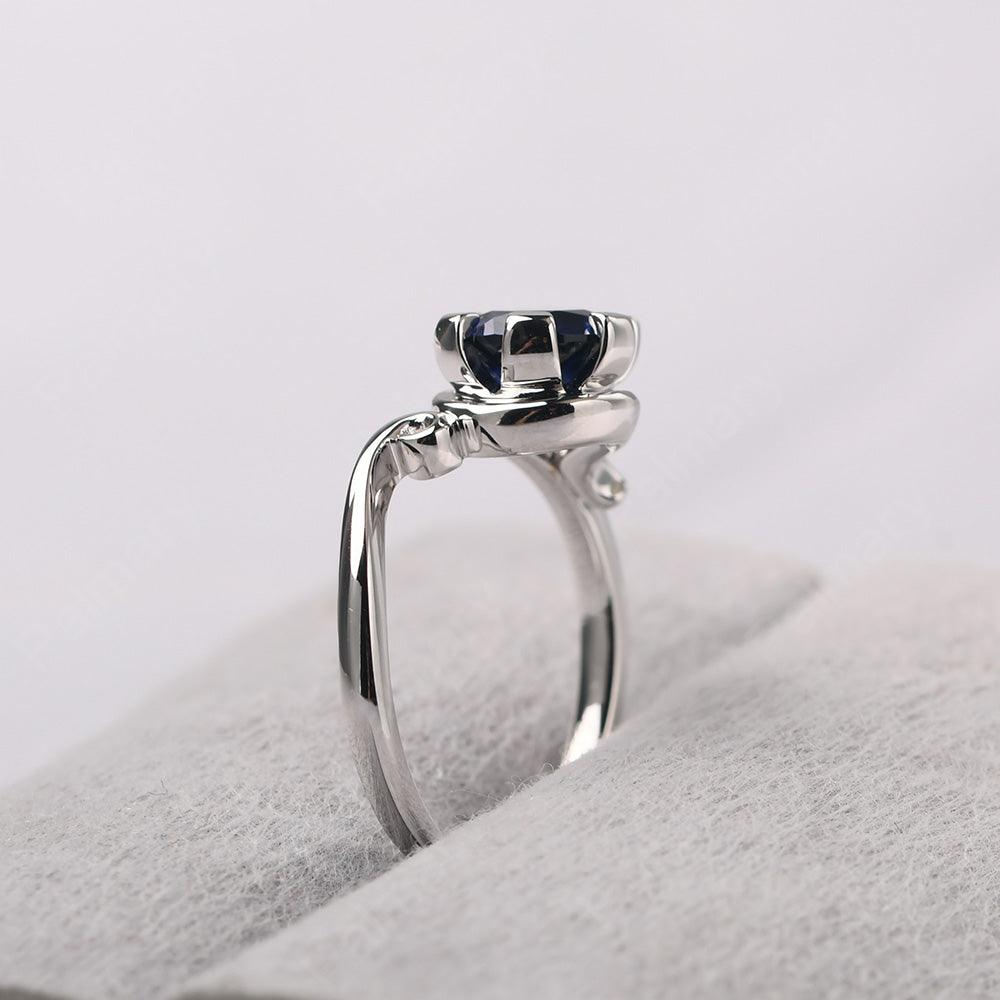 Vintage Sapphire Engagement Ring - Palmary