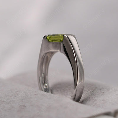 Princess Peridot Ring For Men - Palmary