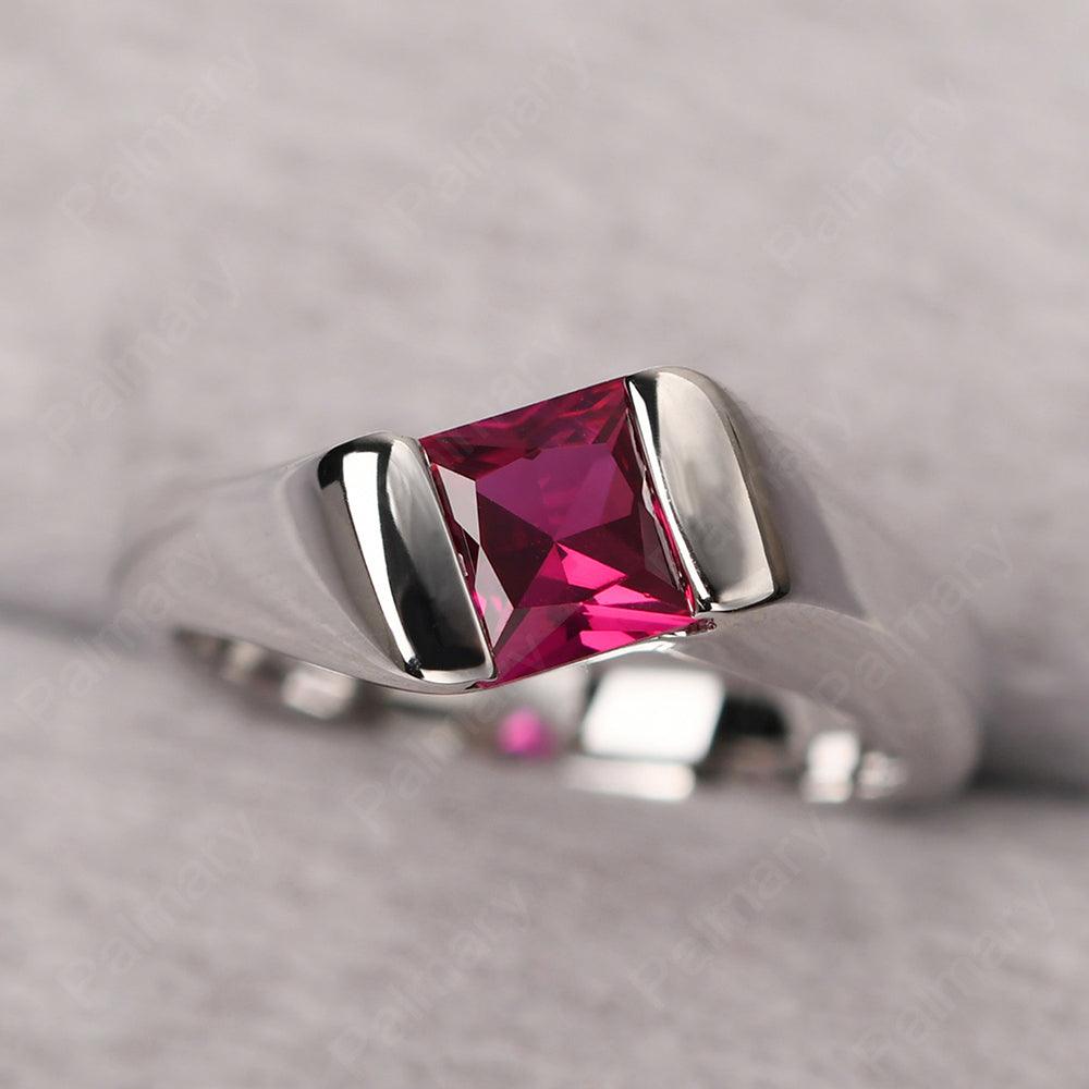 Princess Ruby Ring For Men - Palmary