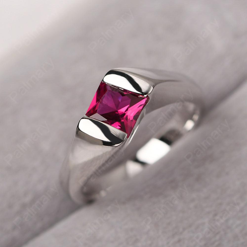 Princess Ruby Ring For Men - Palmary