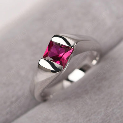 Princess Ruby Ring For Men - Palmary