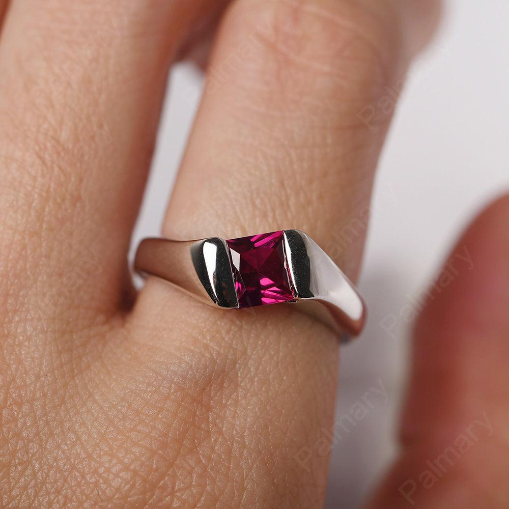 Princess Ruby Ring For Men - Palmary