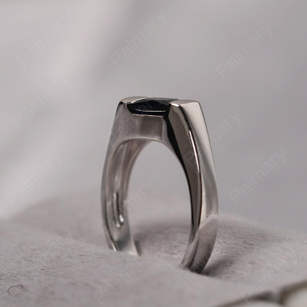 Princess Sapphire Ring For Men - Palmary