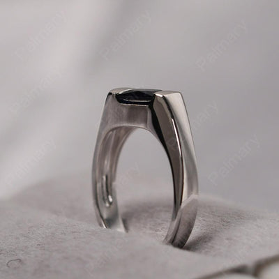 Princess Sapphire Ring For Men - Palmary