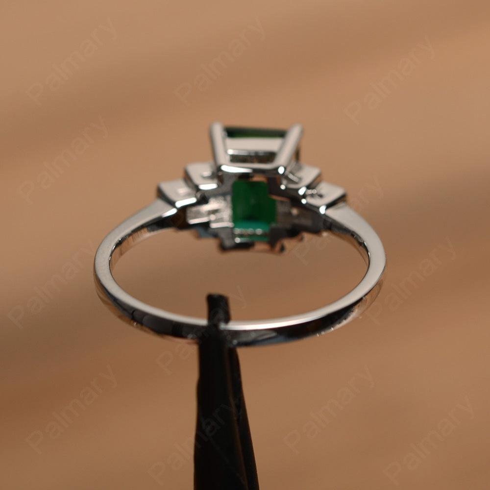 Emerald Cut Emerald Rings - Palmary