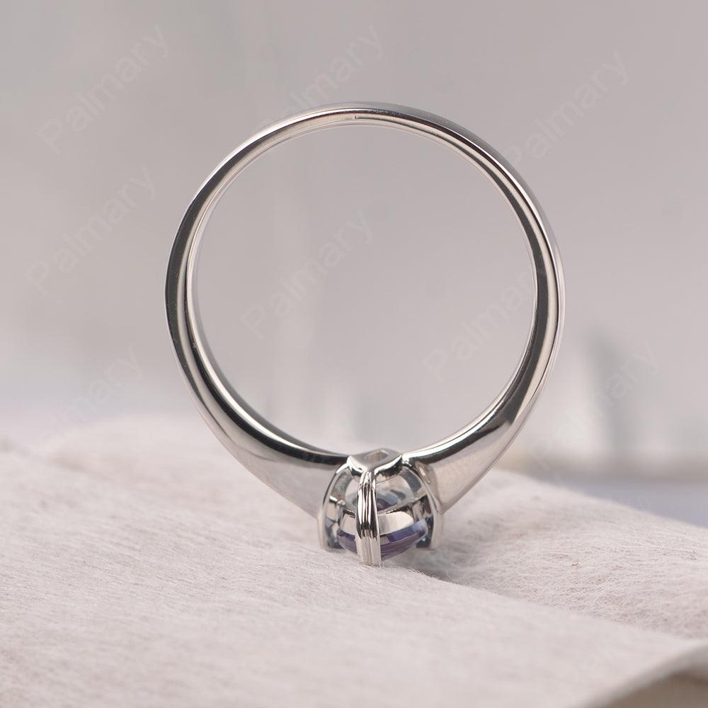 Marquise Cut Alexandrite Solitaire Rings - Palmary