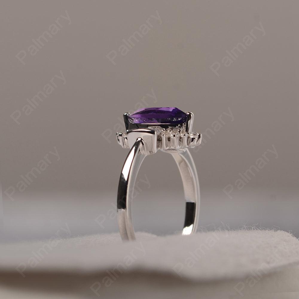 Marquise Cut Vintage Amethyst Rings - Palmary