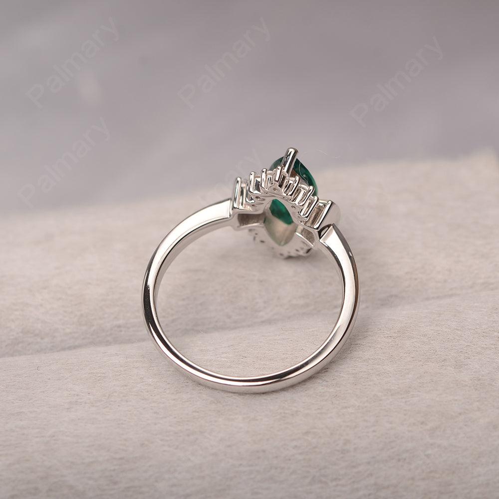 Marquise Cut Vintage Emerald Rings - Palmary