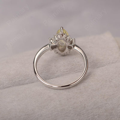 Marquise Cut Vintage Lemon Quartz Rings - Palmary