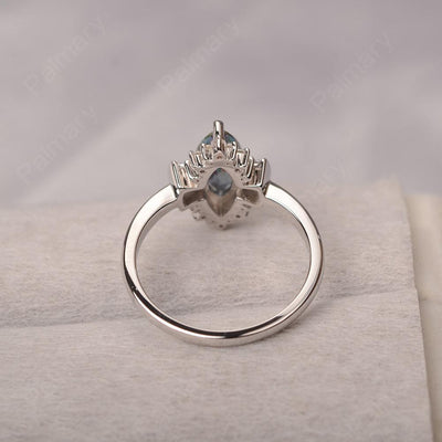 Marquise Cut Vintage Mystic Topaz Rings - Palmary