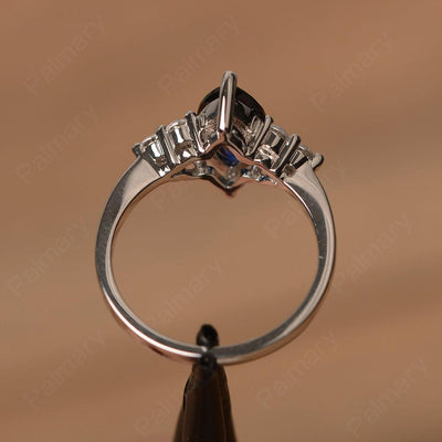 Large Marquise Cut Sapphire Rings - Palmary