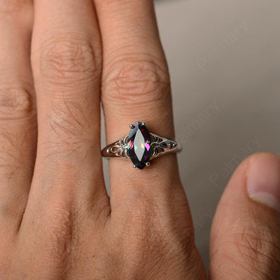 Marquise Cut Mystic Topaz Cocktail Ring - Palmary