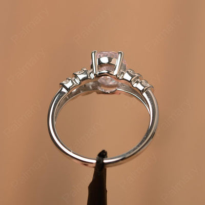 Oval Shaped Cubic Zirconia Engagement Rings - Palmary