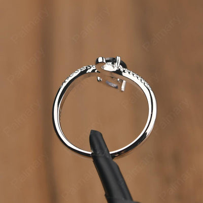 Snake Sapphire Solitaire Ring - Palmary