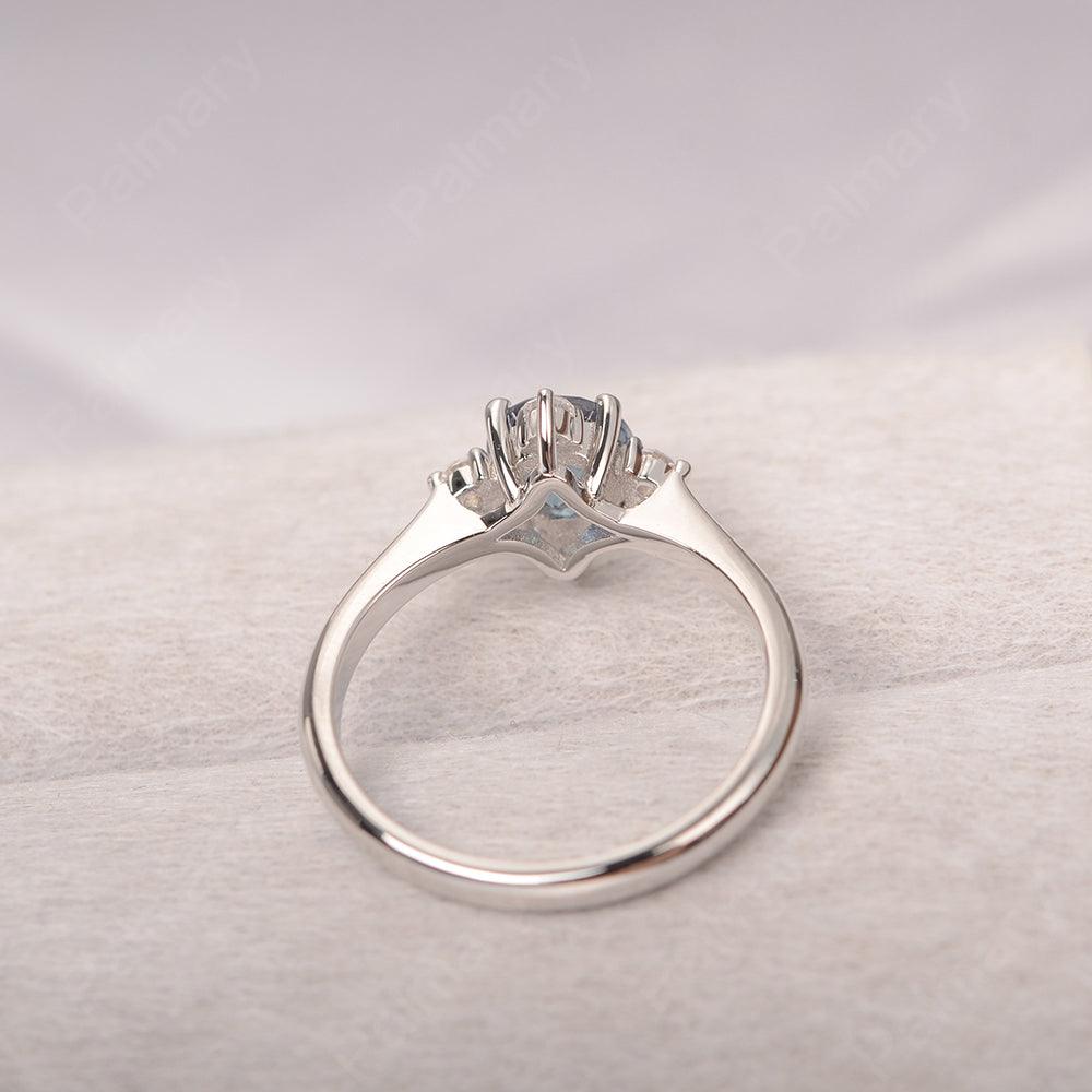 Star Style Round Cut Alexandrite Rings - Palmary