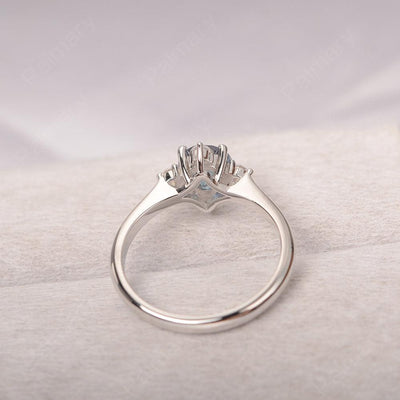 Star Style Round Cut Alexandrite Rings - Palmary