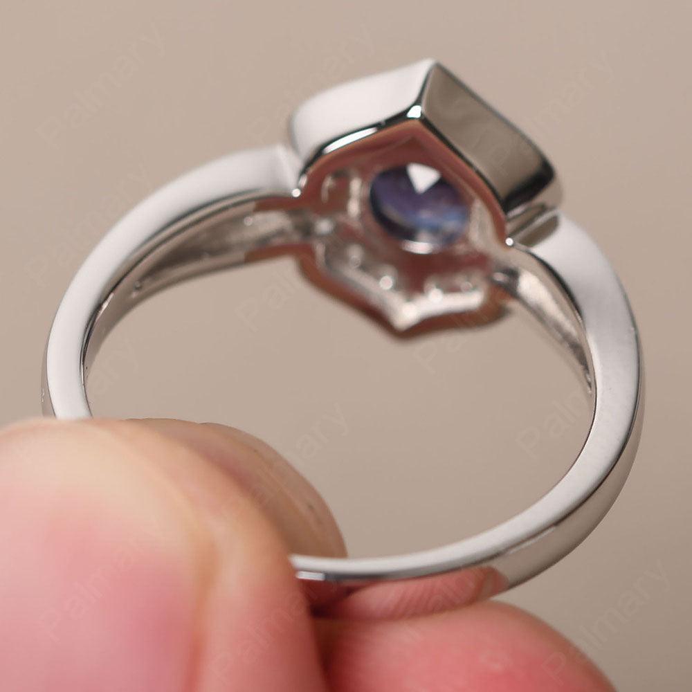 Brilliant Alexandrite Lotus Ring - Palmary
