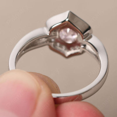 Brilliant Cubic Zirconia Lotus Ring - Palmary
