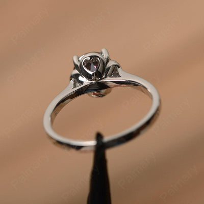 Brilliant Cut Mystic Topaz Solitaire Rings - Palmary