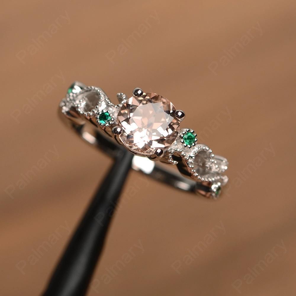 Vintage Morganite Engagement Rings - Palmary