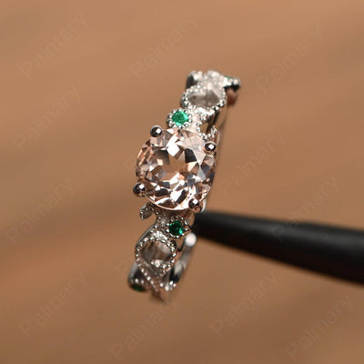 Vintage Morganite Engagement Rings - Palmary