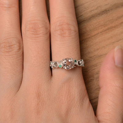 Vintage Morganite Engagement Rings - Palmary