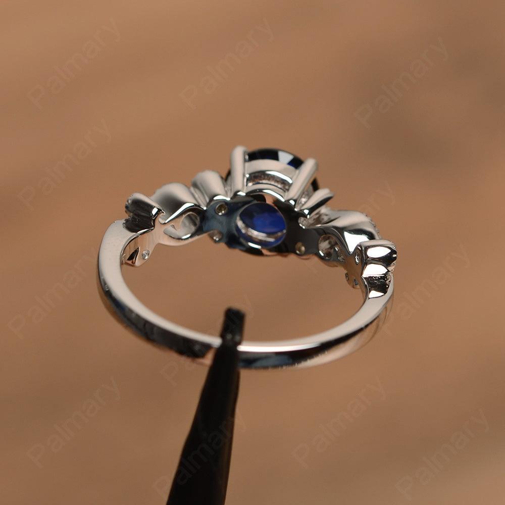 Vintage Sapphire Engagement Rings - Palmary
