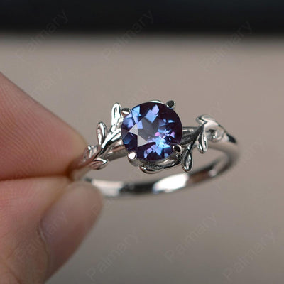 Twig Alexandrite Ring Sterling Silver - Palmary