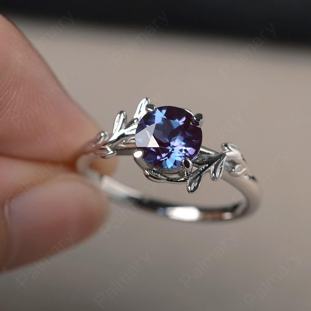 Twig Alexandrite Ring Sterling Silver - Palmary