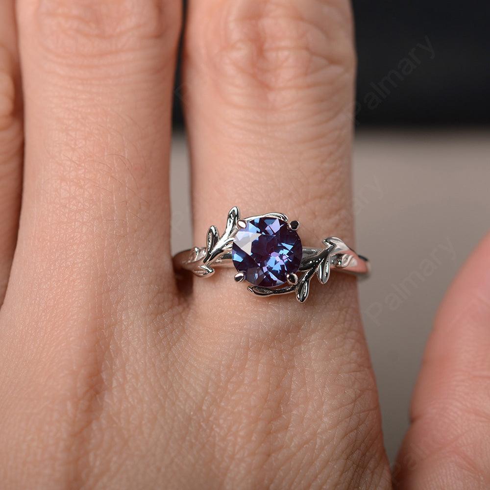 Twig Alexandrite Ring Sterling Silver - Palmary
