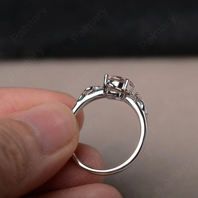 Twig Morganite Ring Sterling Silver - Palmary