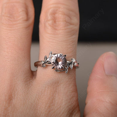 Twig Morganite Ring Sterling Silver - Palmary