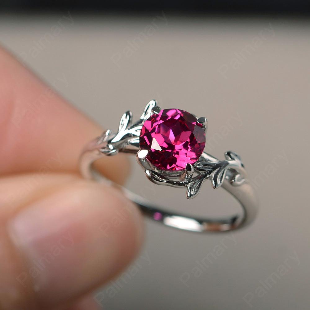 Twig Ruby Ring Sterling Silver - Palmary